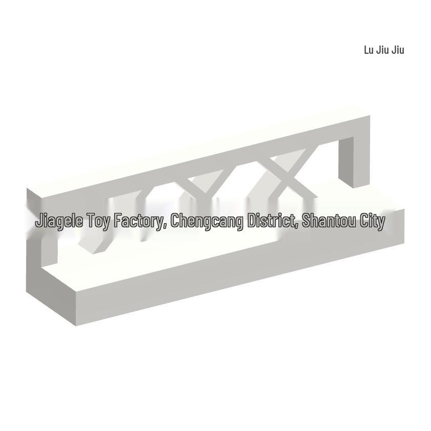 Cross-Border MOC Building Blocks: High 3633 Small Particles 1x4x1 Fence 3185 [50G Minimum Order]