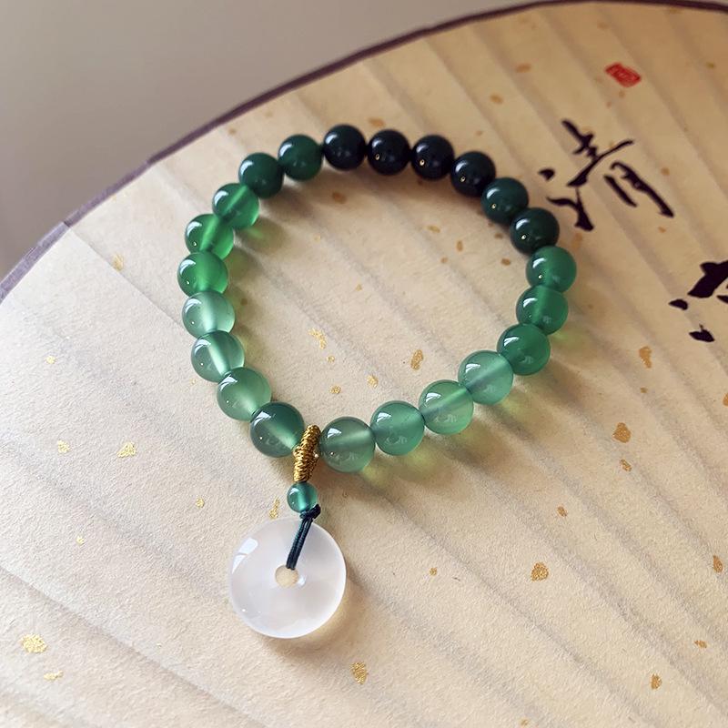 Elegant Chinese Vintage-Inspired Beaded Bracelet: Modern Luxury Women’s Jewelry