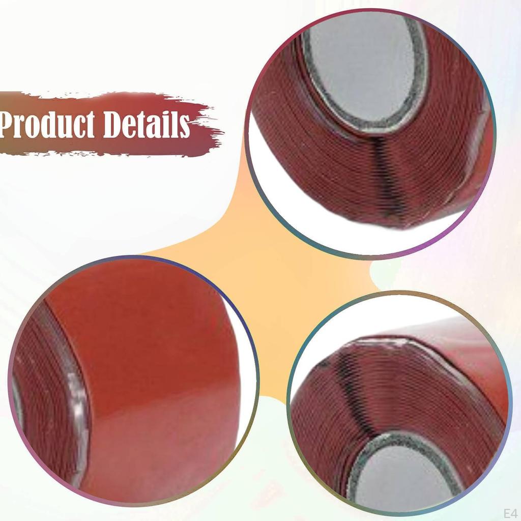 Nastro Grip Antiscivolo Manico Accessori Remi Impermeabile Silicone Autosaldata Avvolgimento Adatto per