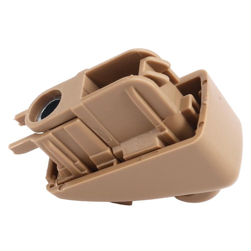N61R-Car Retainer Sunvisor Clip Sun Visor Clip Bracket 971857561 For Porsche Panamera 2016- Beige