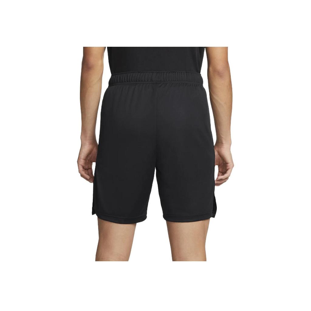 Nike Casual Elastic Waist Logo Print Straight Shorts Men Bottoms Black DM5943-010