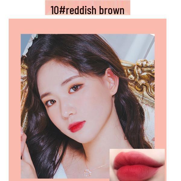 

Qiaomeiren Air Velvet Lip Glaze - Long-Lasting Tomato Pumpkin Shade 0.5