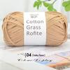 Handmade Cotton and Raffia DIY Yarn Pack for Weaving Bags & Hats