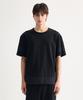 Eichijig Multi Raw-Edge Paneled T-Shirt-Black