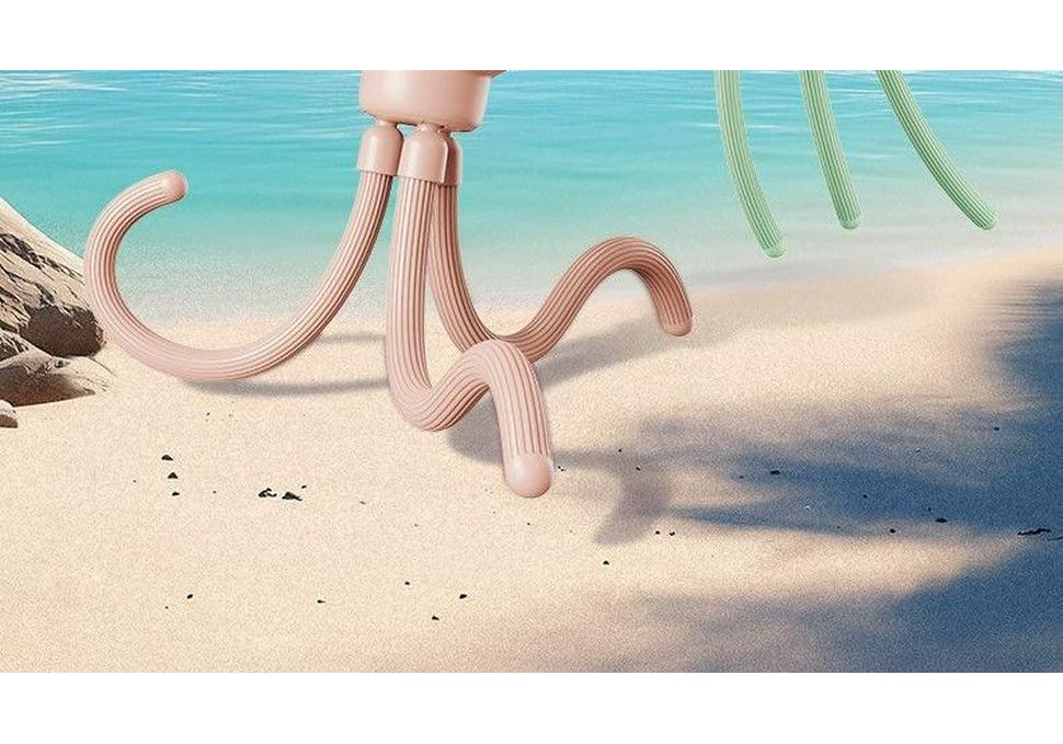 Rechargeable Octopus Mini Fan: Clip-on Stroller & Crib Safe Design