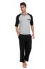 MoFiz Summer Loungewear Short Sleeve Top and Bottom Loose Fit Sweatshirt with Soft and Breathable and Plus Sizes Perfect Gift Men's Set, Pockets,