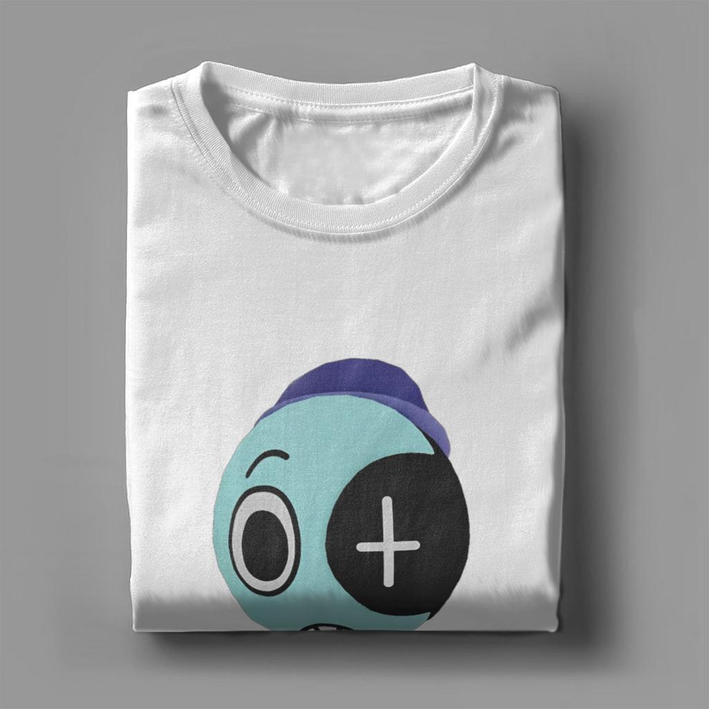 Koszulki Męskie Dandy's World Strój Astro Bawełniana Humorystyczna Koszulka z Okrągłym Dekoltem Koszulki z Gry Horror z Krótkim Rękawem Top Prezent na Urodziny