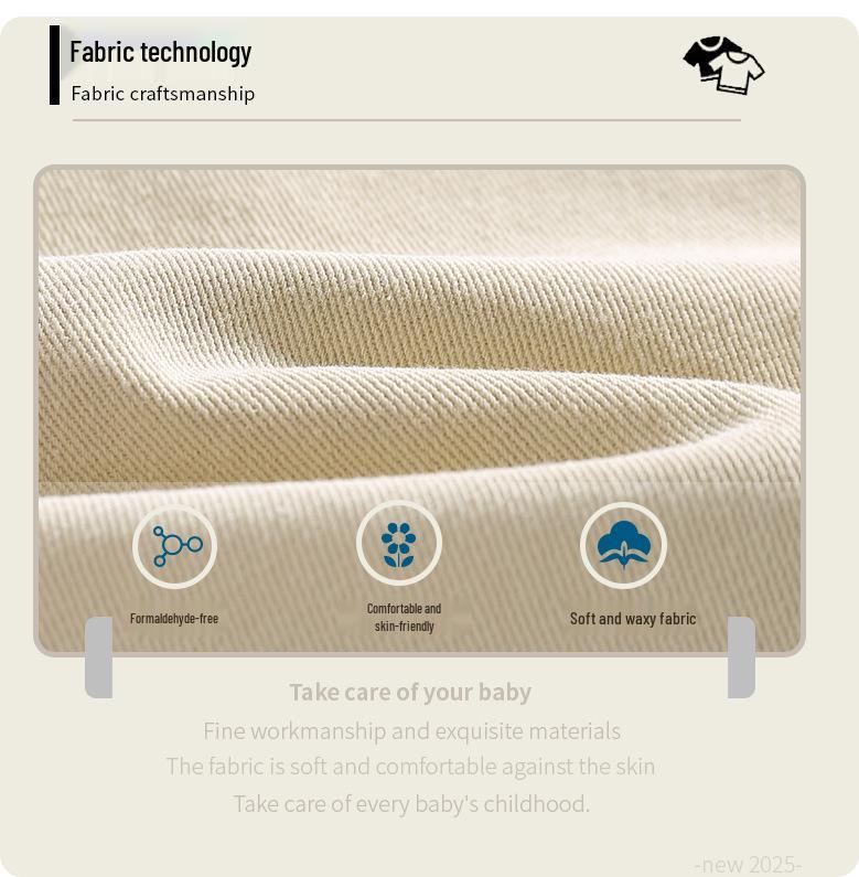 Płaszcz trenczowy dla dzieci na jesień 2025 w stylu koreańskim – modna, wygodna, przyjazna dla skóry odzież wierzchnia z bawełny pranej dla chłopców i dziewcząt