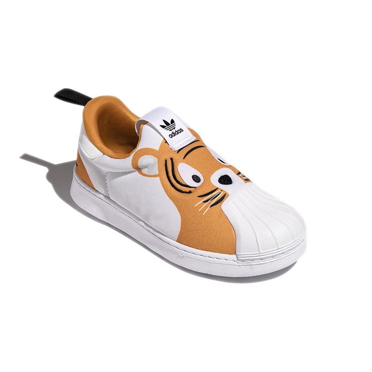 Детские кроссовки adidas Superstar 360 J Tiger Orange Cloud-White Focus-Orange Q46318 34 — фото 3