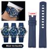 For Omega Seamaster 300 Strap Rubber Seamaster Silicone Rubber Watch Strap Seamaster 300 Watch Band Accessories Men 20 22mm