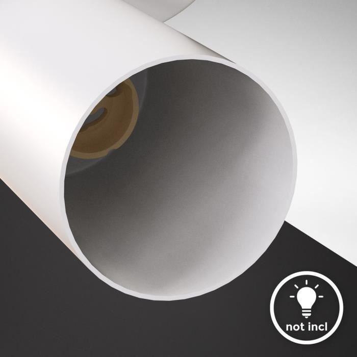 Plafonnier LED - B.K.LICHT - 4 Flammes - Pivotant - GU10 - Blanc Mat