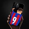 Funda Phone Cover Phone Case for Apple iPhone 17 Pro Max XR XS MAX 12 15 Pro 7 8 17e Air 13 14 16 11 Football Number