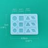 Cute Beads Cube Triangle Silicone Mold For Jewelry Earrings Pendant Making Resin UV Epoxy Resin Molds Crafts DIY Tool