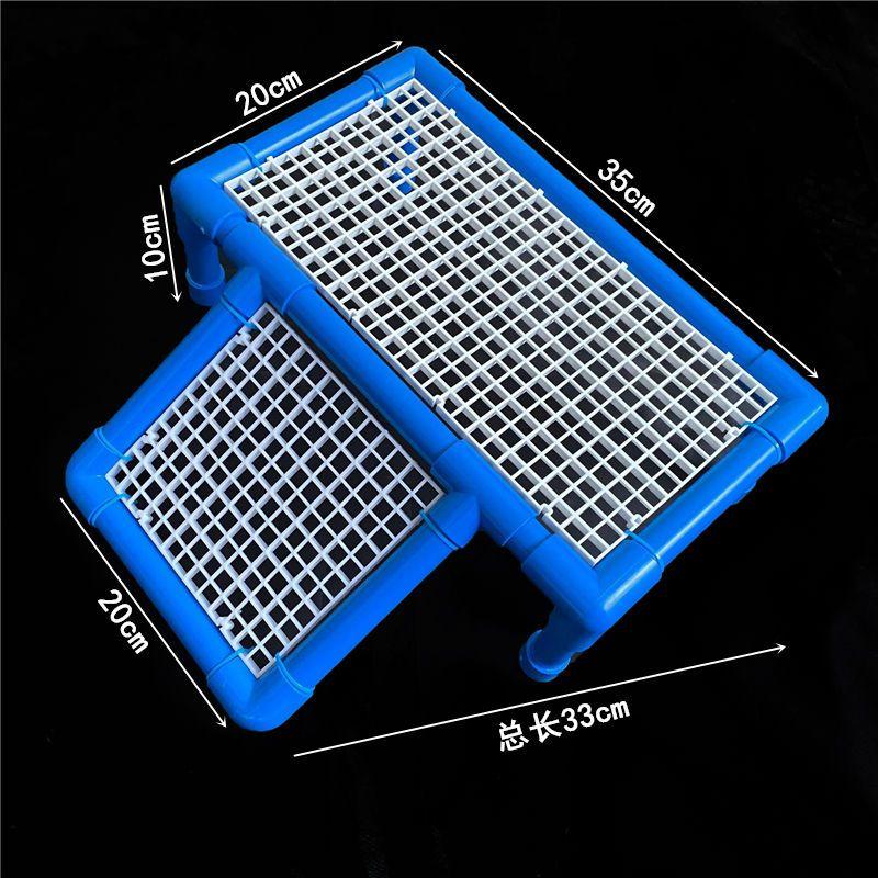 Turtle Drying Platform Floating Island Fish Tank Grid Sucker Hanging DIY Brazilian Turtle Grass Tortoise Climbing Hanger Climbing Platform