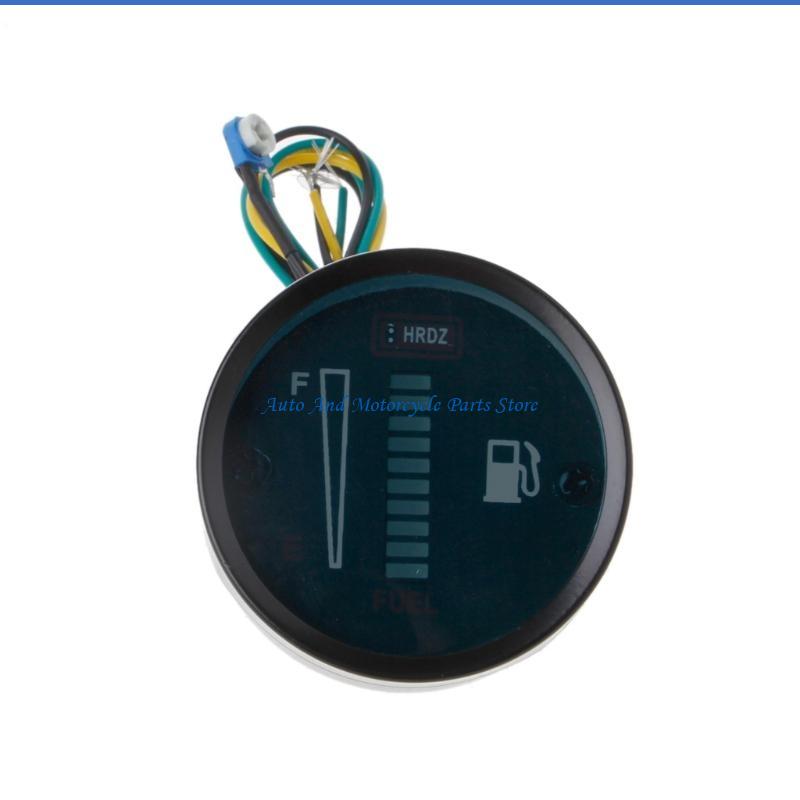 P9FD Vehicle Interior Display Dashboard Universal Gauge for Marine Boat Yacht RV зелёный