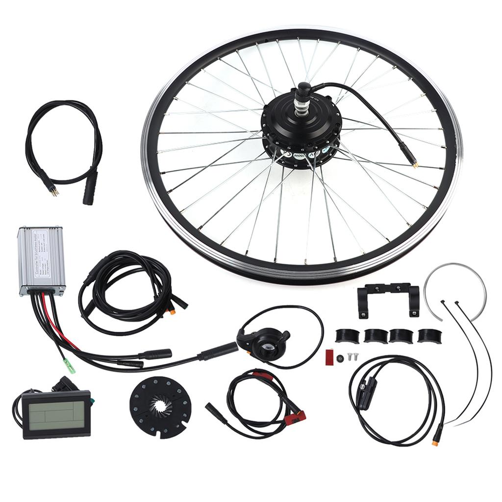 24V 250W 24  KT LCD3 Display Instrument Waterproof Wheel E Bike Conversion Kit(for front drive )