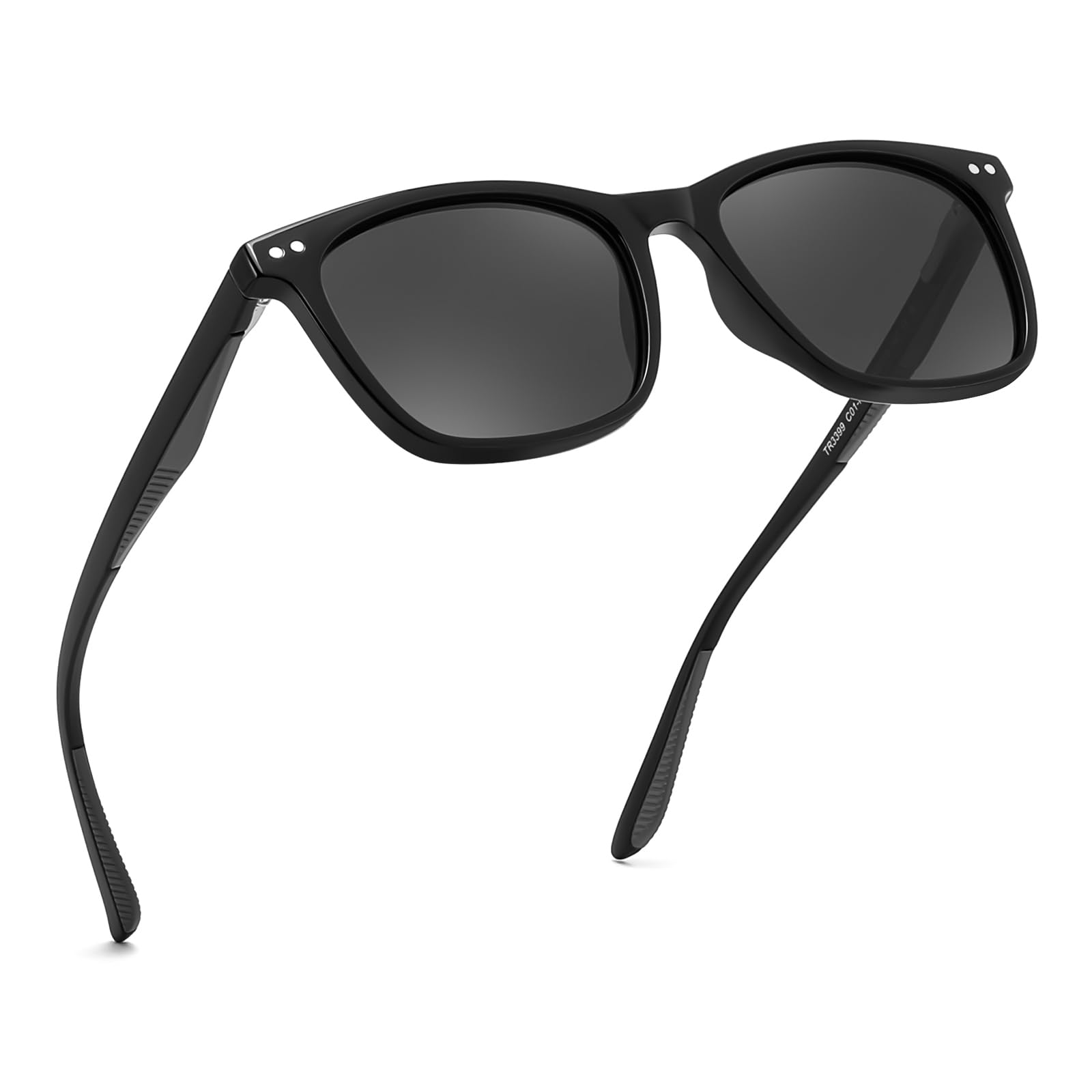 [FEISEDY] Sunglasses, UV Protection, TAC Polarized Lenses, TR90 Frame, Integrated Nose Pads, Non-Prescription, Stylish, for Men, Baseball, Driving,