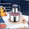 Stainless Steel 5L Automatic Meat Grinder & Multifunctional Food Processor
