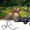Motorrad Seitenspiegel Ersatz Für T100 8Mm Chrom Motorrad Rückspiegel Motorradzubehör