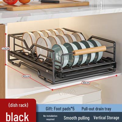Single Tier Pull-Out Under Sink Drying Rack