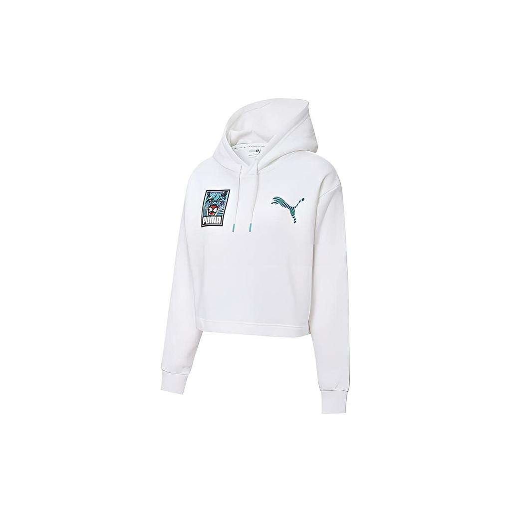 PUMA Claw Pack Sweatshirt Women's White 596635-02