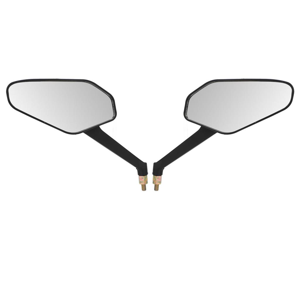 2pcs Handlebar Bike Mirror Scratch Resistant Glass Lens 360 Degree Ajustable Safe Rearview Mirror for Mountain City