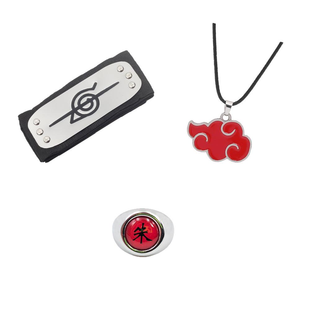Available: Kakashi Mask, Naruto Kunai & Shuriken, Konoha Headband Set
