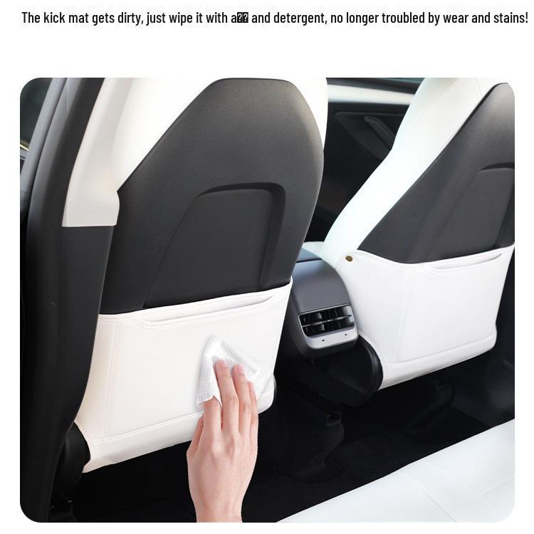 Tesla Model 3/Y Rear Seat Back Kick Pad Accessory