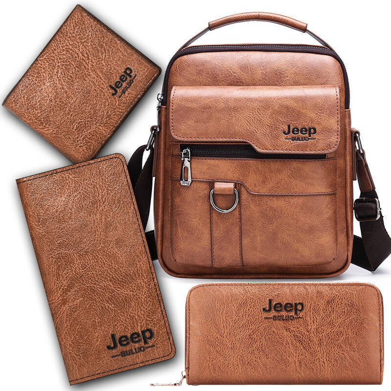 Shoulder Bag Men's Bag Retro Men's Bag Official Messenger Bag Large Capacity New Casual Bag Trendy Handbag