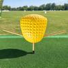 Golf Training Ball with Radial Rods Tactile Swing Aid Compact