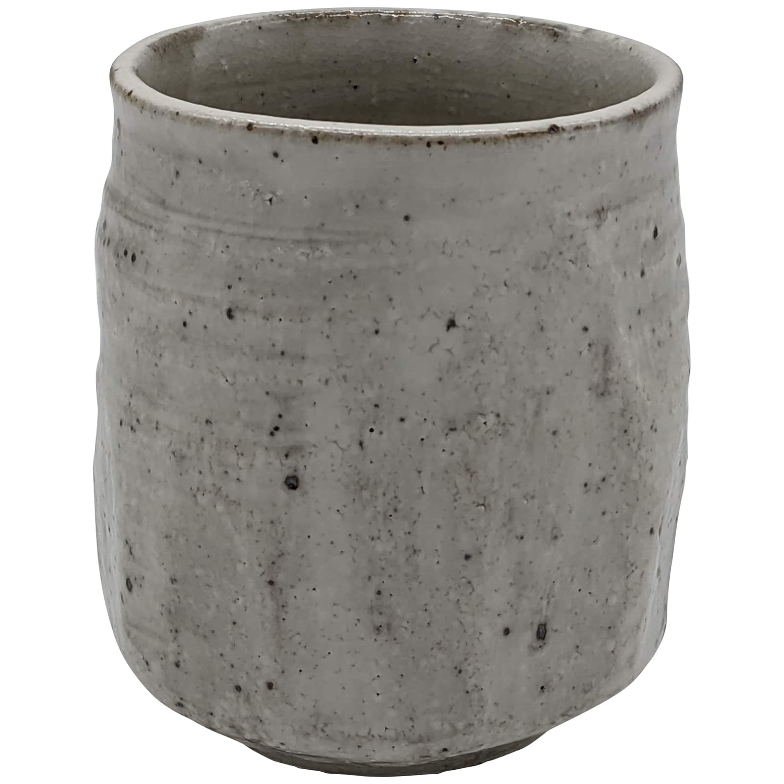 

Utsuwa Roan Mino Ware Sanno Kiln Ohno Shigeyasu Iron Powder Made in Teacup, Large, Finish, Japan, White, 134-0032 белый