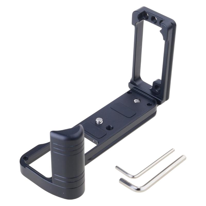 

X-T5 Camera Quick Release QR L Plate, Anti Slip Metal Holder Hand Grip, Aluminum Aloy чорний
