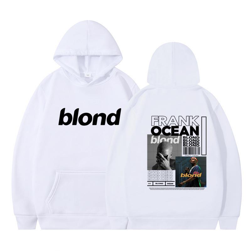 2024 Außenhandel Neu Blond Grenzüberschreitend Herbst/Winter Neu Fleece Lässig Kapuzenkragen Unisex Kapuzenpullover
