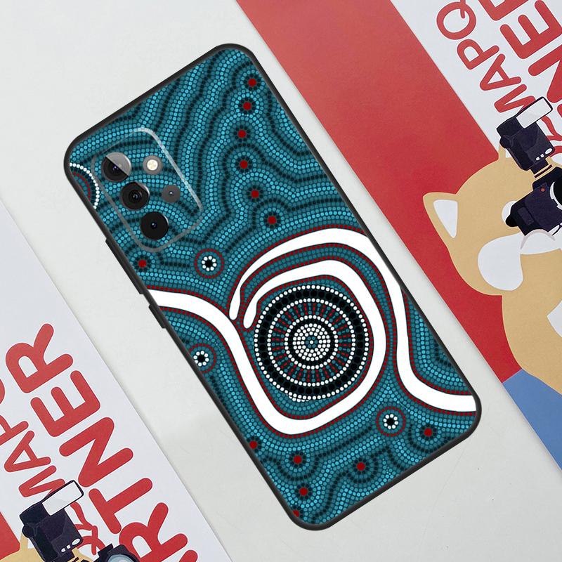 

Aboriginal Art Print Case For Samsung Galaxy A52 A32 A12 A56 A36 A16 A13 A23 A33 A53 A54 A34 A14 A15 A35 A55 A17 Samsung A52