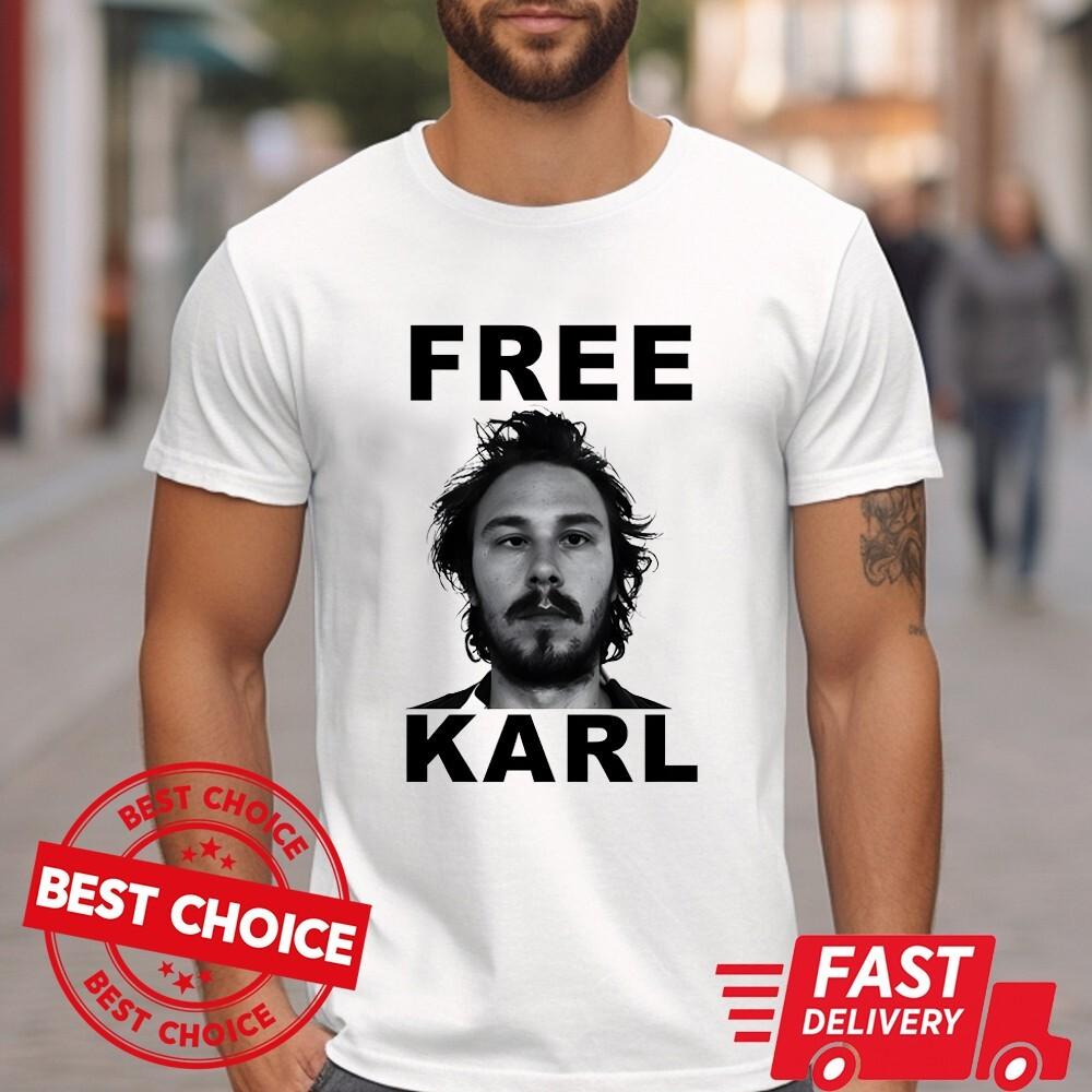 Free Karl Workaholics Unisex White T-Shirt Q4566 XXXL