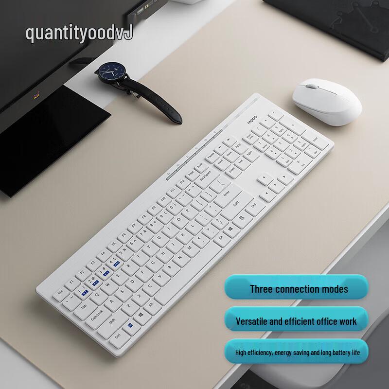 

Rapoo 8100GT Multi-mode Wireless Keyboard and Mouse Combo