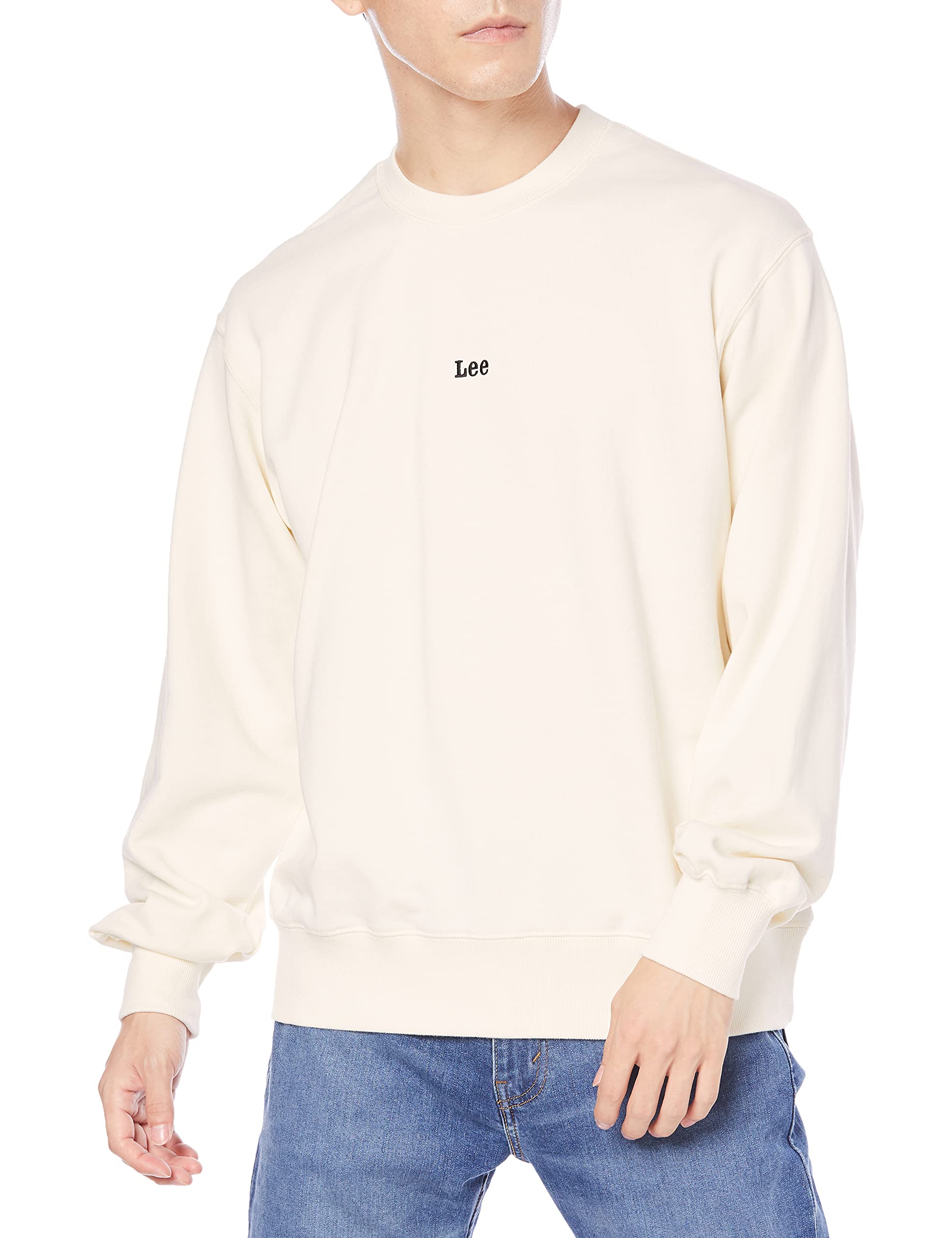 

Lee SWEAT FRISKO Size S BACK-PRINT White, белый