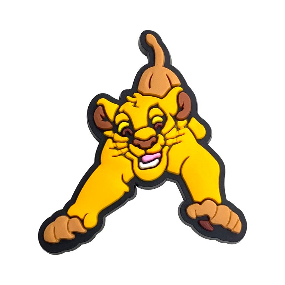 Lion King Simba Crocs Charms - Cute Cartoon PVC Shoe Decorations