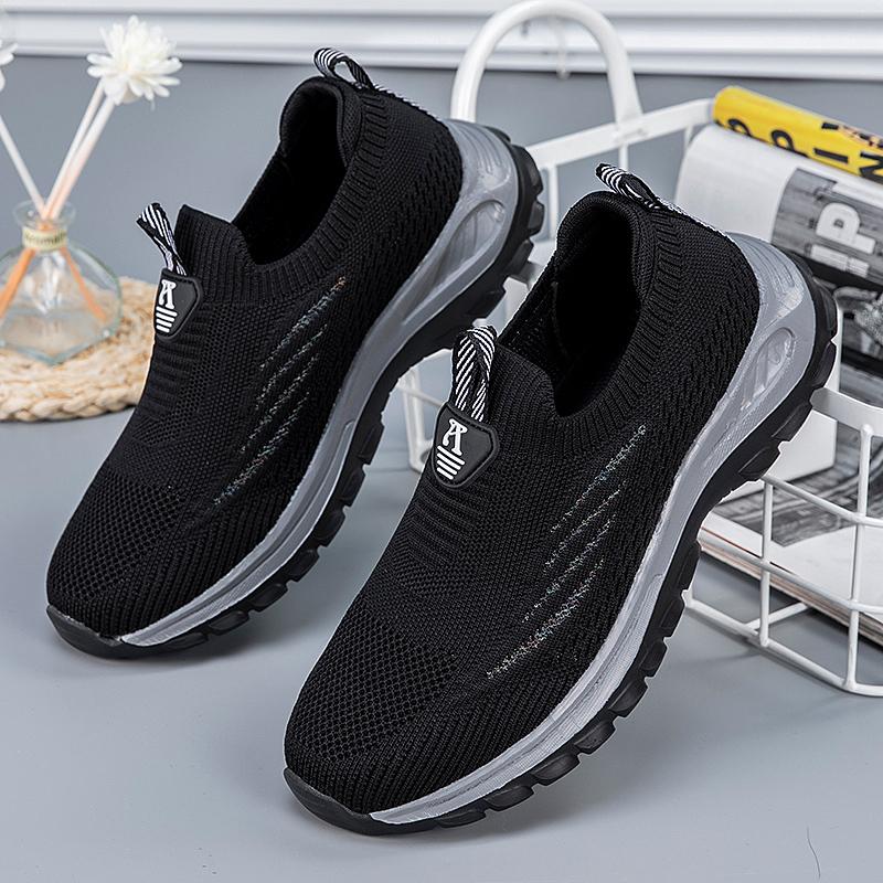 

36-44 Кроссовки для ходьбы на открытом воздухе Повседневные женские теннисные туфли для занятий спортом Дышащие удобные дизайнерские мужские туфли Бесплатная доставка 44 чёрный