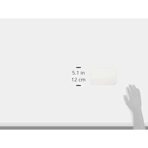 Nodahoro Enamel Storage Container, Lid Only, Sealable Lid, Square, Rectangular, Deep, M Size, White Series, Made In Japan, SFF-M