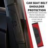 For Mazda Leather Car Safety Seat Belt Strap Shoulder Pad Accessories 2 3 5 6 Axela Atenza Speed 6 CX3 CX4 CX5 CX7 CX8 CX9 MS Hff2