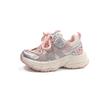 2025 New Kids' Sports Shoes: Soft Sole, Non-Slip, Breathable Mesh for Boys & Girls, Medium to Large Sizes