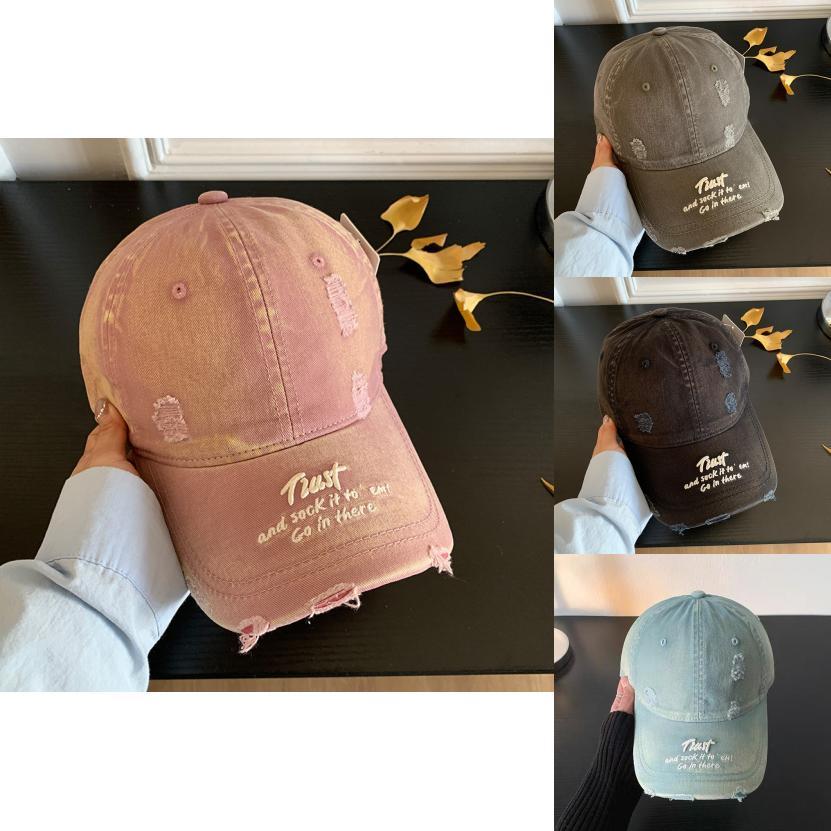 Street Dance Cap With Embroidered Lettering And Sun Shield For Summer Casual Wear