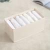 Oxford Cloth Storage Bin With Dividers For Closet And Bedroom Organization