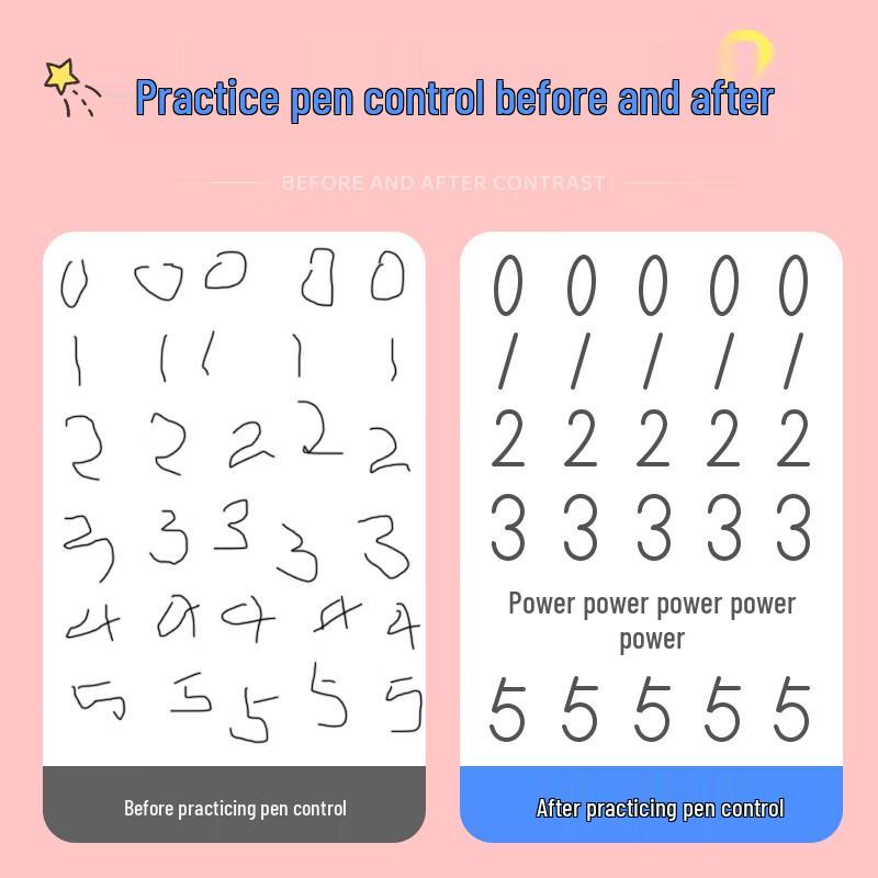 Children's Handwriting Practice Workbooks Series
