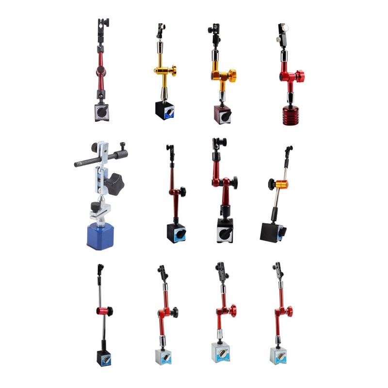 Reliable Adjustable Magnetic Base Holder for Digital Dial Indicator Use for Metalwork Pieces and Maintain Fine Stable