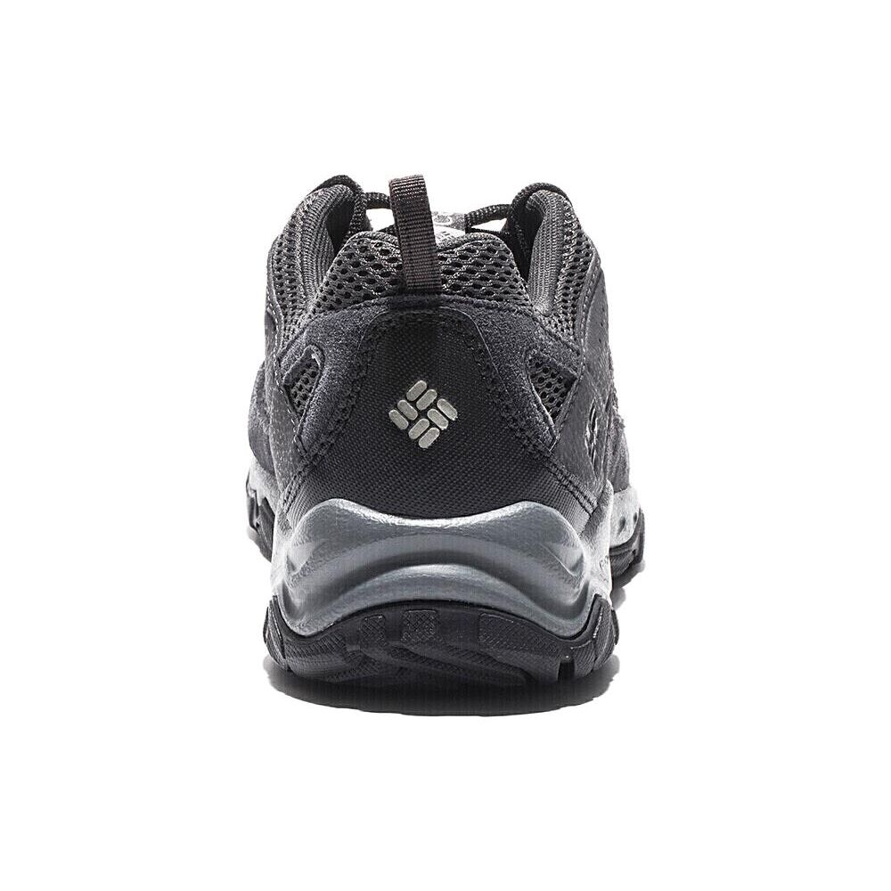 Columbia Hiking Leather Mesh Fabric Antibacterial Cushioning Technology Breathable Shock Absorbing Lightweight Low Top Hiking Shoes YM1182-011