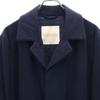 MACKINTOSH PHILOSOPHY Sanyo Shokai Stainless Collar Coat 38 Navy Blue Men's Used
