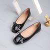 Fashion Bow Knot Women Fashion Single Shoes 2025 New Large Size Soft Sole Comfort Casual Flats Outdoor Non Slip Elegant Mary Jane Shoes