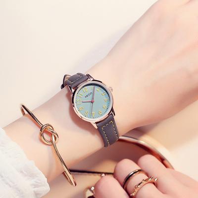 Orologio da Donna con Cinturino Temperamento Scala Digitale Orologio al Quarzo Orologio Casual da Studente per Donna